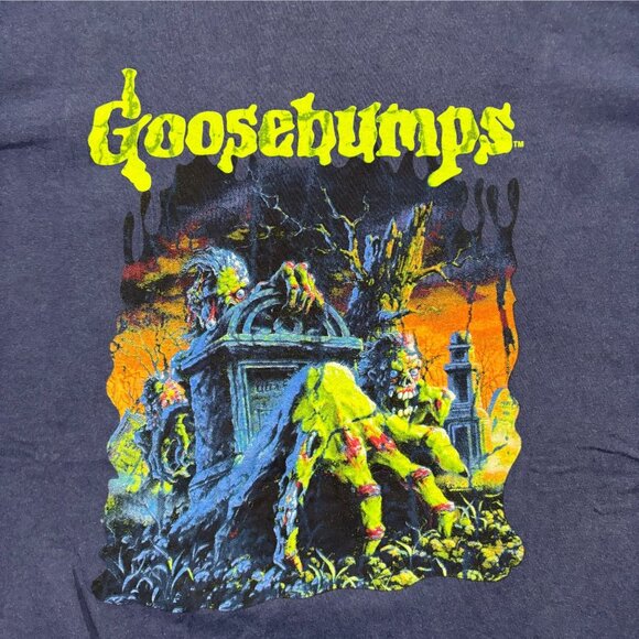 Goosebumps Attack of the Graveyard Ghouls RL Stine Tee XL - Picture 2 of 4